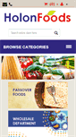Mobile Screenshot of holonfoods.com